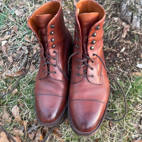 Edward Green Galway in Rosewood Country Calf