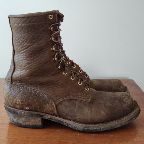Nicks MTO in Law Tanning Olive Smooth Shruken Bison