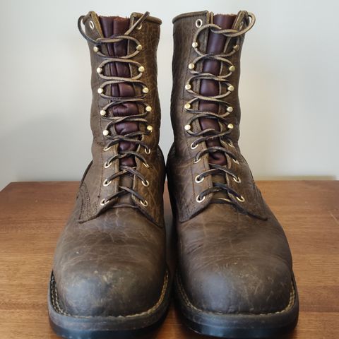 Nicks MTO in Law Tanning Olive Smooth Shruken Bison