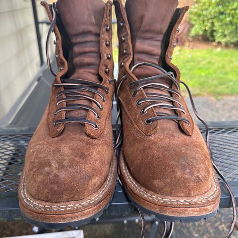 View photo of White's Bounty Hunter in Seidel Distressed Roughout