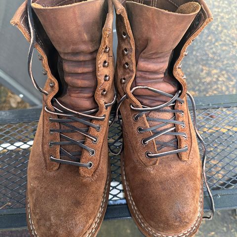 View photo of White's Bounty Hunter in Seidel Distressed Roughout