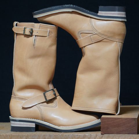 Wesco x S&S Van Cleef III in Horween Natural Essex