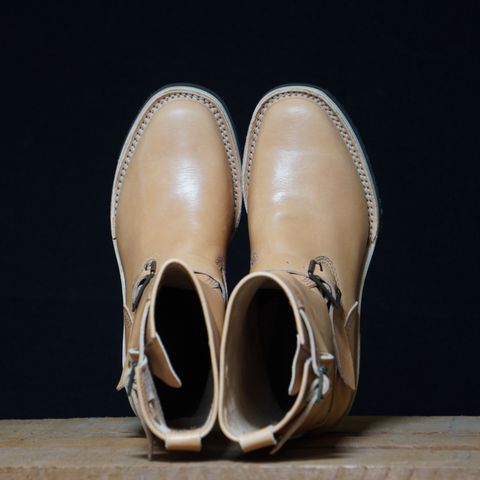 Wesco x S&S Van Cleef III in Horween Natural Essex