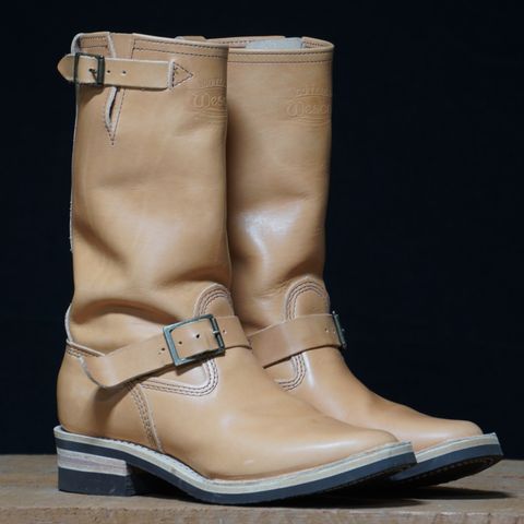 Wesco x S&S Van Cleef III in Horween Natural Essex
