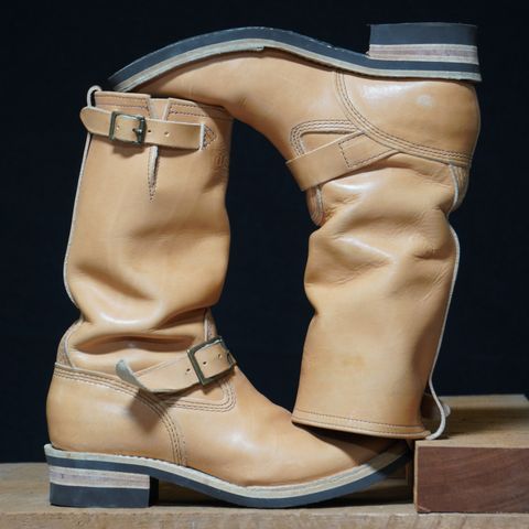 Wesco x S&S Van Cleef III in Horween Natural Essex