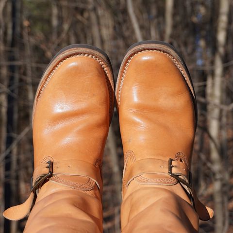 Wesco x S&S Van Cleef III in Horween Natural Essex