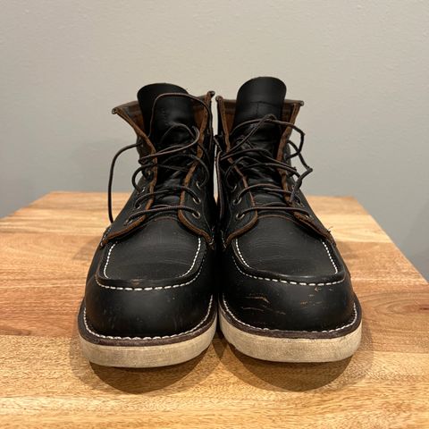 View photo of Red Wing 6-Inch Classic Moc in S.B. Foot Black Prairie