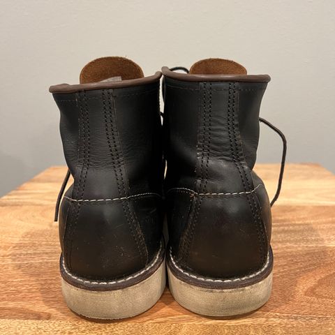 View photo of Red Wing 6-Inch Classic Moc in S.B. Foot Black Prairie