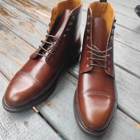 Berwick 1707 321 Cap Toe Boot in Unlisted Leather