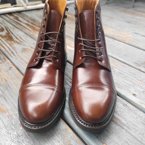 Berwick 1707 321 Cap Toe Boot in Unlisted Leather