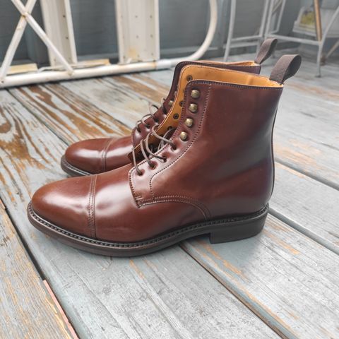 Berwick 1707 321 Cap Toe Boot in Unlisted Leather