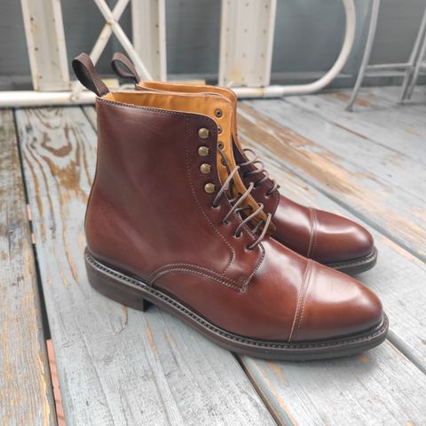 Berwick 1707 321 Cap Toe Boot in Unlisted Leather