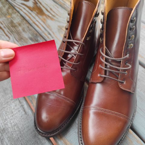 Berwick 1707 321 Cap Toe Boot in Unlisted Leather