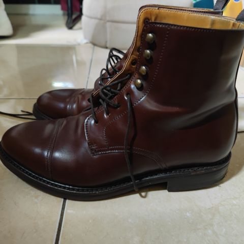 Berwick 1707 321 Cap Toe Boot in Unlisted Leather