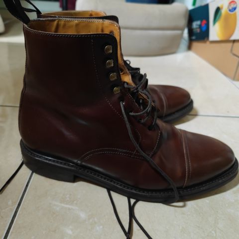 Berwick 1707 321 Cap Toe Boot in Unlisted Leather
