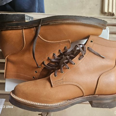 Oldspeed Service Boot 6” in S.B. Foot Timberjack Cedar