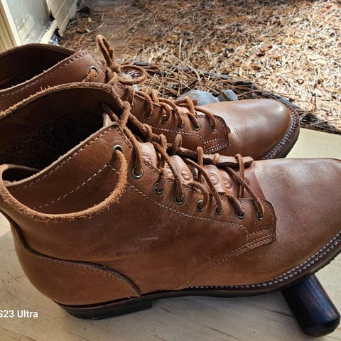 Oldspeed Service Boot 6” in S.B. Foot Timberjack Cedar