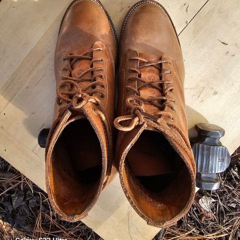 Oldspeed Service Boot 6” in S.B. Foot Timberjack Cedar