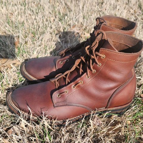 Oldspeed Service Boot 6” in S.B. Foot Timberjack Cedar