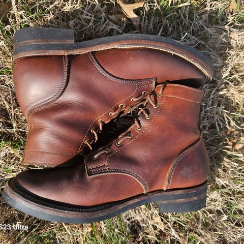 Oldspeed Service Boot 6” in S.B. Foot Timberjack Cedar