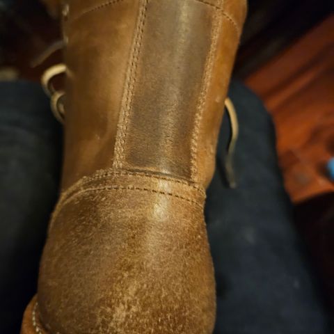 Oak Street Bootmakers Field Boot in Maryam Natural Reverse Horsebutt