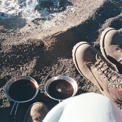 Wesco Highliner in brown (polished black)