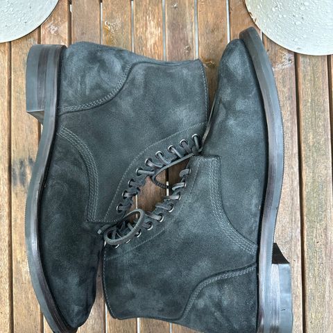 Santalum Service Boot in C.F. Stead Black Kudu Reverse
