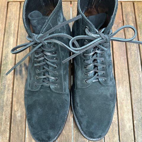 Santalum Service Boot in C.F. Stead Black Kudu Reverse