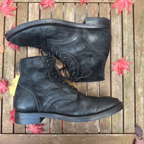 Santalum Service Boot in C.F. Stead Black Kudu Reverse