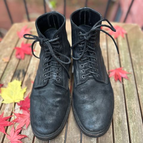 Santalum Service Boot in C.F. Stead Black Kudu Reverse
