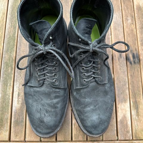 Santalum Service Boot in C.F. Stead Black Kudu Reverse