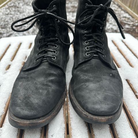 Santalum Service Boot in C.F. Stead Black Kudu Reverse
