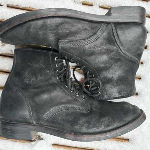 Santalum Service Boot in C.F. Stead Black Kudu Reverse