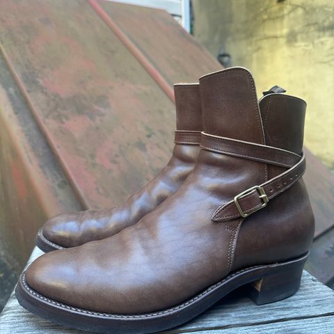 Rolling Dub Trio Griffin Jodhpur in Original Brown Horsebutt #1010