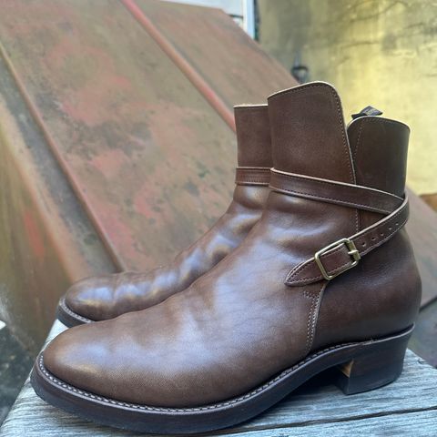Rolling Dub Trio Griffin Jodhpur in Original Brown Horsebutt #1010