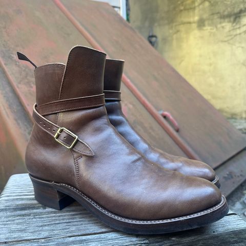Rolling Dub Trio Griffin Jodhpur in Original Brown Horsebutt #1010