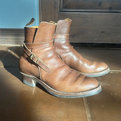 Rolling Dub Trio Griffin Jodhpur in Original Brown Horsebutt #1010