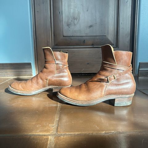 Rolling Dub Trio Griffin Jodhpur in Original Brown Horsebutt #1010