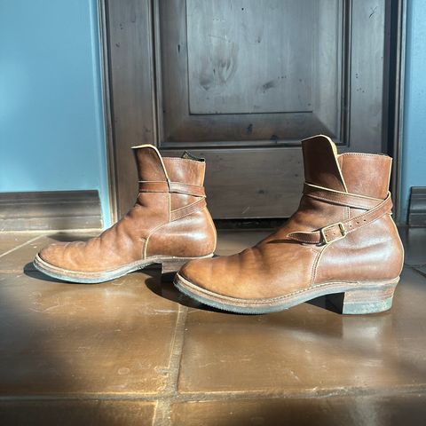 Rolling Dub Trio Griffin Jodhpur in Original Brown Horsebutt #1010