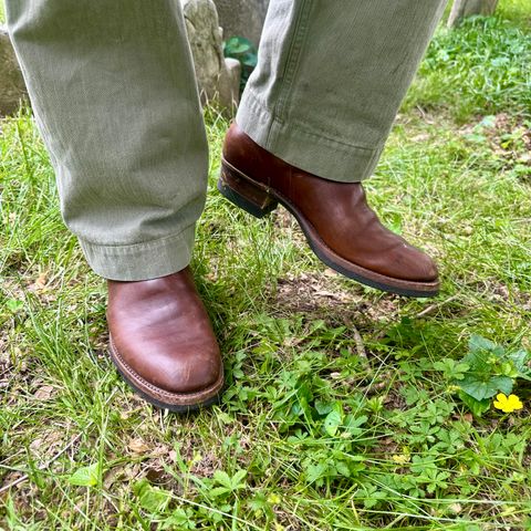 Rolling Dub Trio Griffin Jodhpur in Original Brown Horsebutt #1010