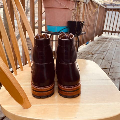 BLKBRD Custom Fred Boot in Zonta Museum Calf