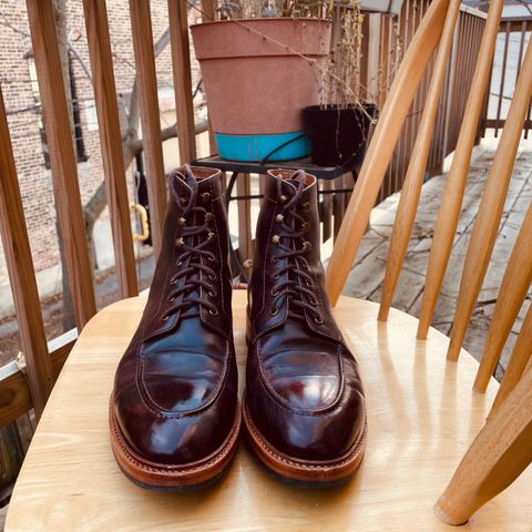 BLKBRD Custom Fred Boot in Zonta Museum Calf