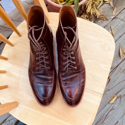 BLKBRD Custom Fred Boot in Zonta Museum Calf