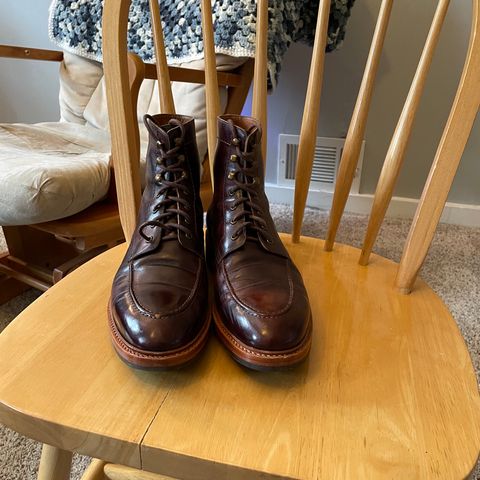 BLKBRD Custom Fred Boot in Zonta Museum Calf