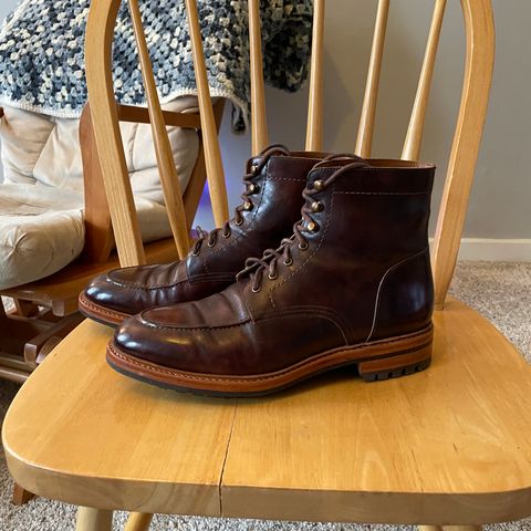BLKBRD Custom Fred Boot in Zonta Museum Calf