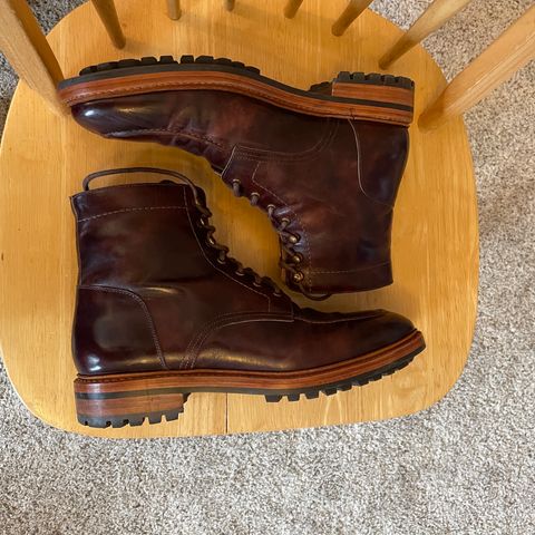 BLKBRD Custom Fred Boot in Zonta Museum Calf