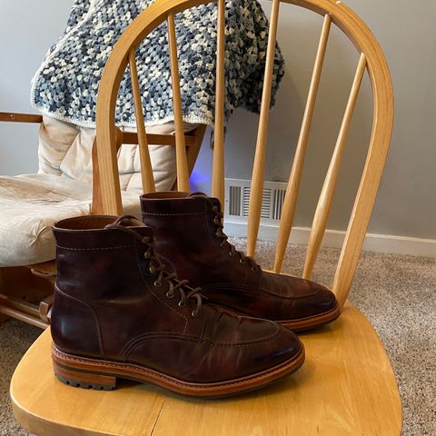 BLKBRD Custom Fred Boot in Zonta Museum Calf