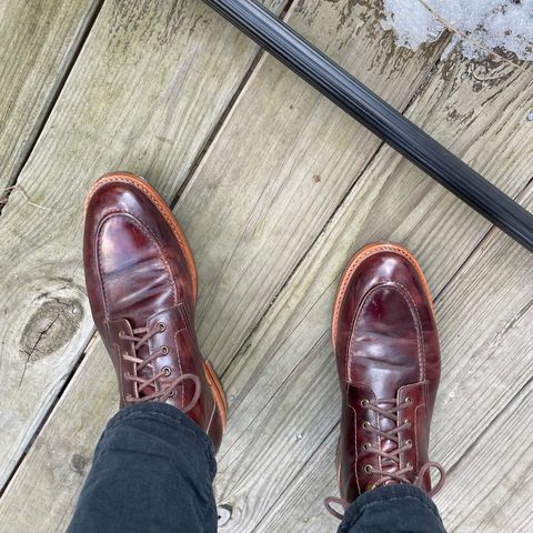 BLKBRD Custom Fred Boot in Zonta Museum Calf