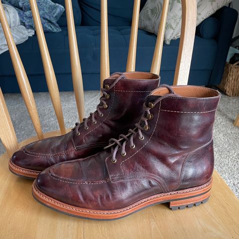BLKBRD Custom Fred Boot in Zonta Museum Calf