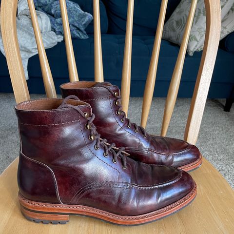 BLKBRD Custom Fred Boot in Zonta Museum Calf